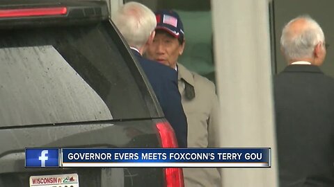 Gov. Evers meets with chairman of Foxconn