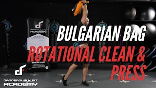 Bulgarian Bag Rotational Clean & Press DEMO