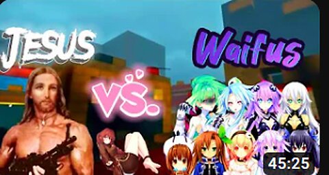 Jesus BATTLES Waifu Army!