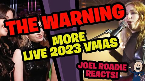 The Warning Performs "MORE" | 2023 VMAs - Roadie Reacts