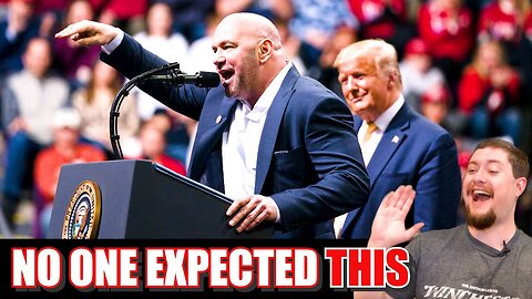 Dana White TAKES OVER Trump rally, what happens next is unbelievable