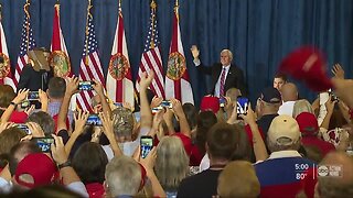 Vice President Pence stops in Tampa for "Make America Great Again" rally