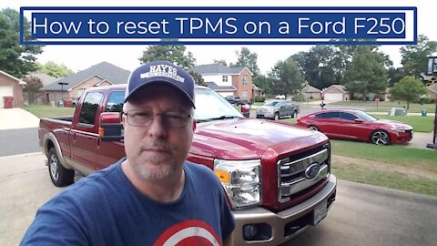 How to reset TPMS on a Ford F250
