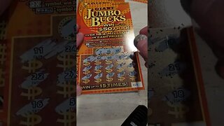 Jumbo Buck Lottery Ticket Win! #shorts