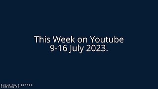 A week on youtube EDITED