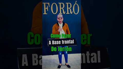 Como Fazer a base frontal do forró universitário #shorts #forró ￼