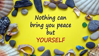 Be at Peace with Yourself (Reiki/Energy Healing/Frequency Healing)