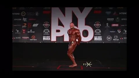 Marc Lobliner Posing at New York Pro 2023!