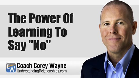 The Power Of Learning To Say "No"