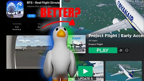 Could Project Flight REPLACE mobile flight sims with update 6?