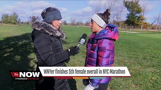 Local woman makes her mark at NYC Marathon