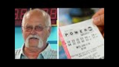 Before Accepting His Prize, Lottery Winner Makes a Bizarre Speech That Leaves His Family Stunned