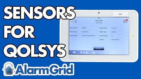 Sensors Compatible with a Qolsys IQ Panel 2 Alarm System