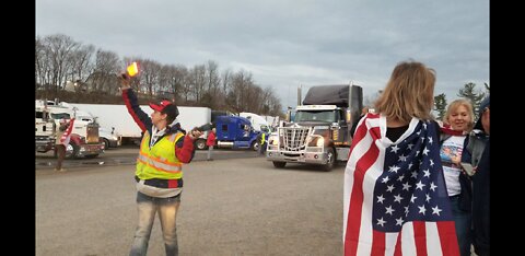 People's Convoy Hagerstown, MD 3/6/22 Part 1 Return From DC Beltway