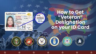 How to get veteran designation on your ID