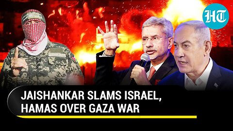 Jaishankar Cautions Israel Over Gaza Aggression; 'India Doesn't Hesitate To Say Publicly' | Watch