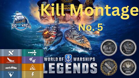 world of warships legends Kill Montage no 5