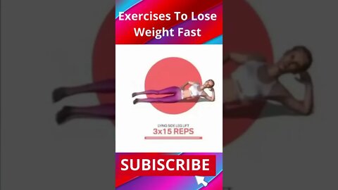 Exercises To Lose Weight Fast