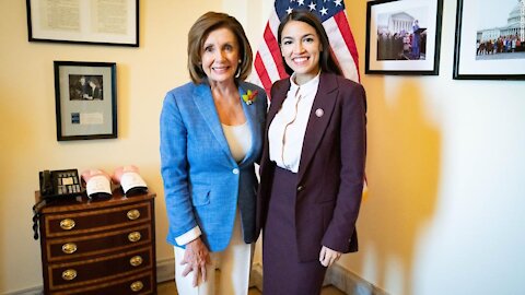 AOC will replace Pelosi via the power and the balance within after her death...