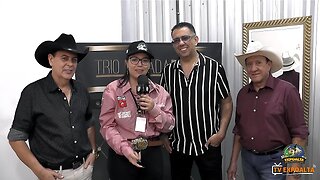 Entrevista no camarim com Trio Parada Dura na 33 Expoalta 2023