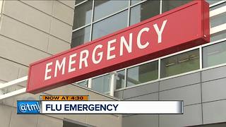 Flu emergency sends thousands to the hospital