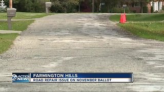 Roads on ballot in Farmington Hills