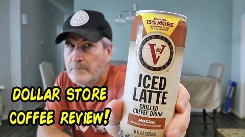Victor Allen's Coffee Mocha Iced Latte Review ☕🍫 (Eating The Dollar Stores)