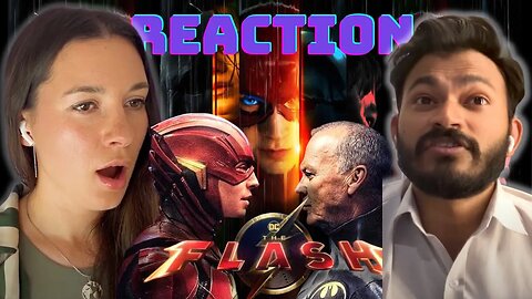 THE FLASH Trailer Reaction! | Ezra Miller | Michael Keaton |Ben Affleck | DC