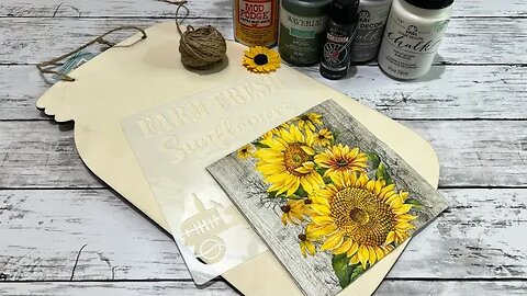 Sunflower Mason Jar Hanger DIY || Using a Hanger From Hobby Lobby || Just 1 EASY DIY