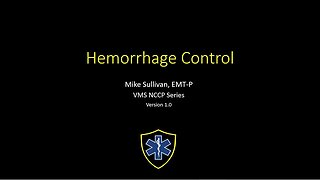 Hemorrhage Control in the Pre-hospital Environment