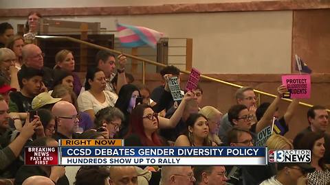 Gender diversity sparks hours of debate at school board meeting