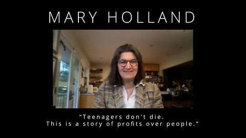 Teenagers don't die. This is a story of profits over people.