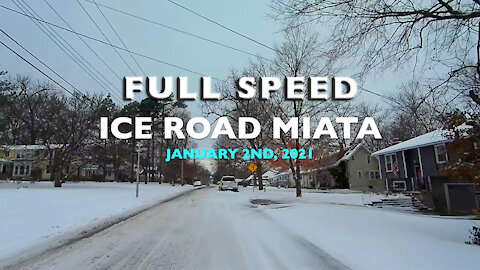 Full Speed Ice Road Miata