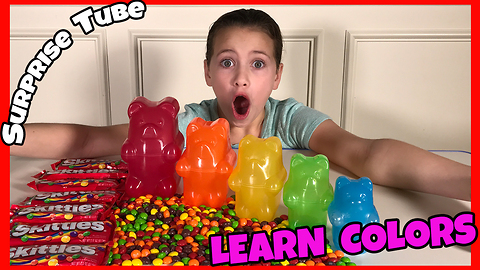 Learn Colors with Gummy Bears