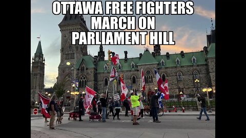 Ottawa Freedom Fighters, Parliament Hill March, September 16th 2022
