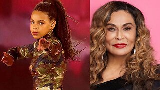 Beyoncé & Jayz’s Daughter Blu Ivy Carter Gets Grandma Tina Knowles Make Up Looking Snatched!