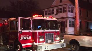 One injured in East 100th house fire