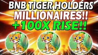 BNB TIGER HOLDERS!! THIS NEXT MOVE WILL BE MASSIVE!! DON'T MISS IT!!