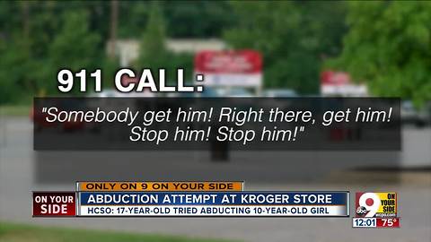 Abduction attempt at Kroger store