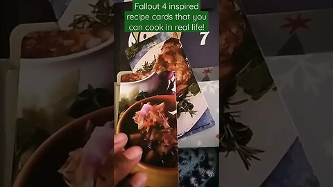 Fallout Video Game Advent Calendar Challenge: Day 12! #fallout4 #fallout4 #cooking #adventcalendar