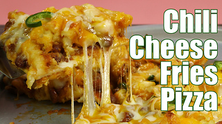 Chili cheese fries pizza recipe
