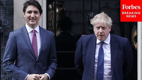 JUST IN: Boris Johnson, Justin Trudeau Decry 'Illegal' Invasion Of Ukraine By Russia