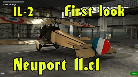 IL-2 Neuport 11.c1 ■ first look Flying Circus III