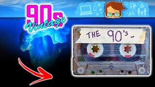 90's & Millennial Nostalgia Iceberg Explained
