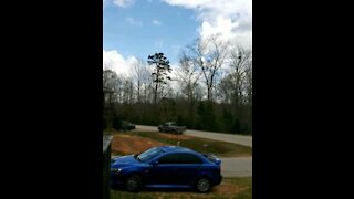 Clouds in time lapse