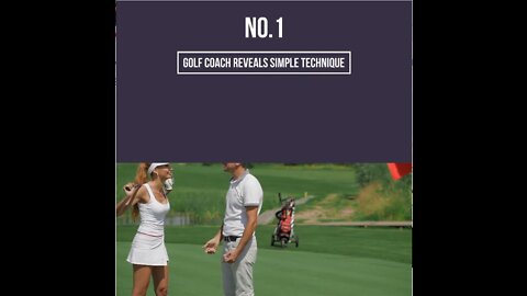 No.1 Golf Coach Reveals Simple Technique