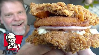 KFC Zinger Mozzarella Double (NEW Secret Menu Item)