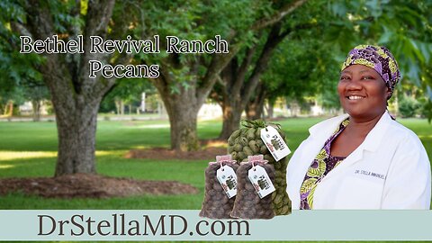 Dr. Stella Immanuel | Organic Pecans from Dr. Stella Immanuel’s Ranch Supports Food Bank.