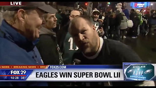 Eagles Fans Take Shots At Cris Collinsworth Commentary During Super Bowl