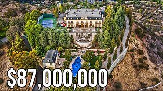 $87 Million LA Palatial European Estate | Mansion Tour